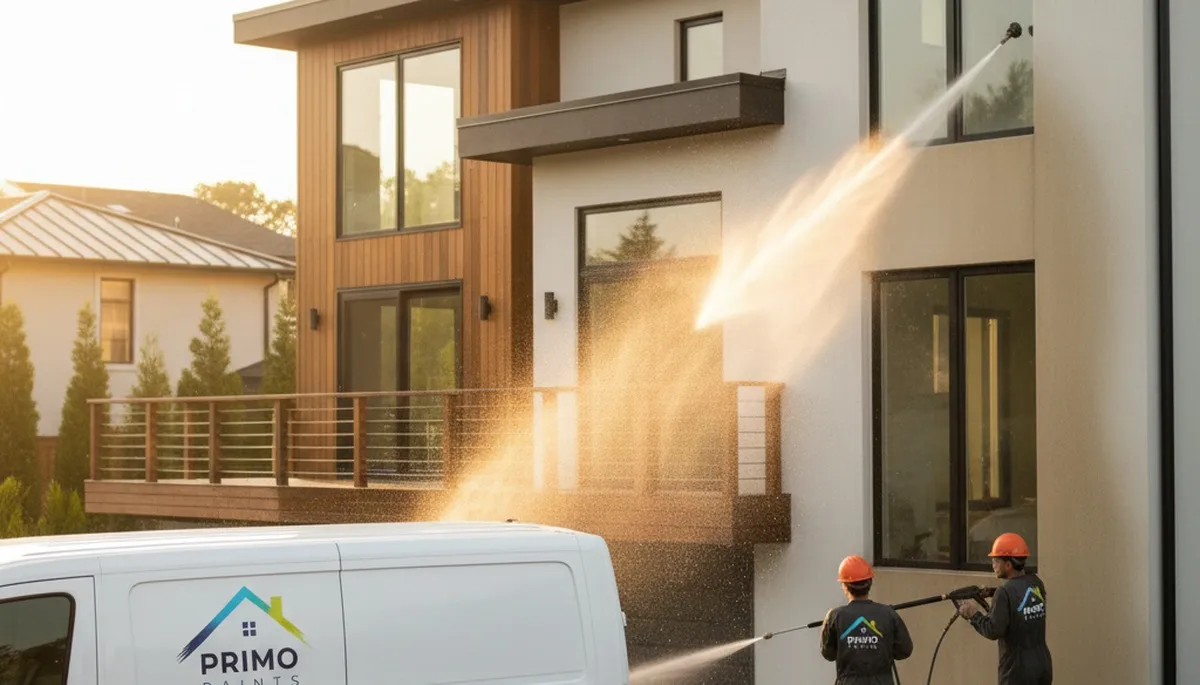 Professional pressure cleaning restoring home exterior surfaces in Aurora, CO