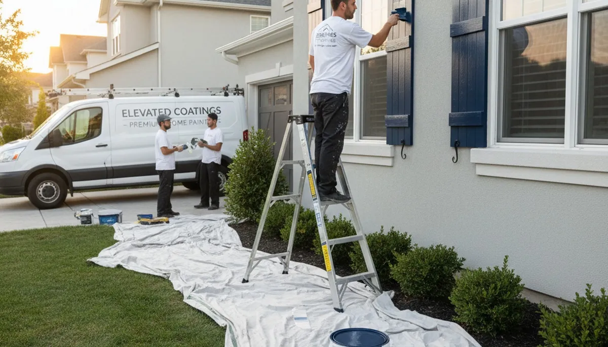 Professional shutter painting in Aurora CO restoring curb appeal with durable exterior finishes